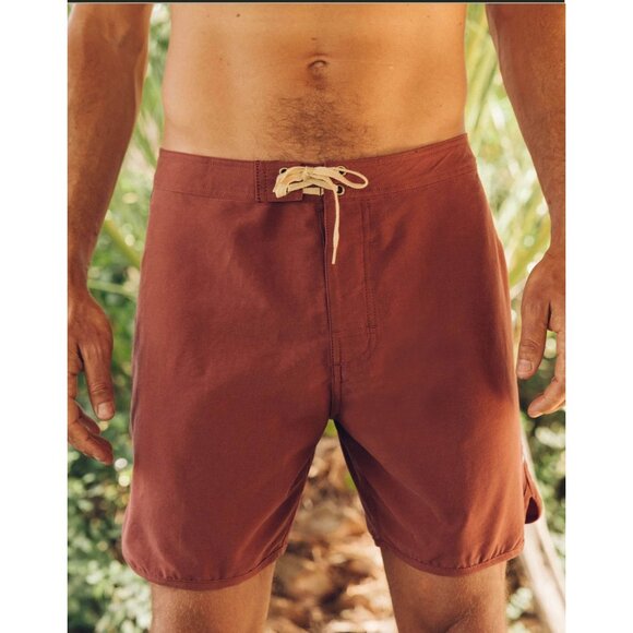 Men’s Mollusk California Scallop Board Shorts Swim Trunks Surf 32 - Picture 2 of 10